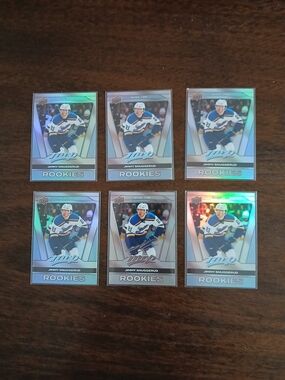 Upper Deck Jimmy Snuggerud Rookie Hockey Card - White & Blue